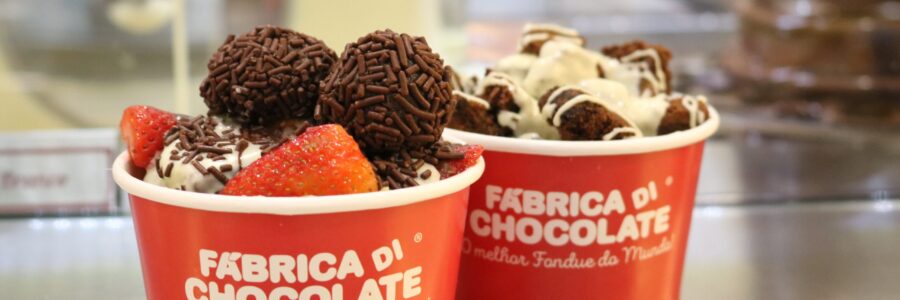 Novos fondues expresso de Brigadeiro, Brownie e Kinder Ovo