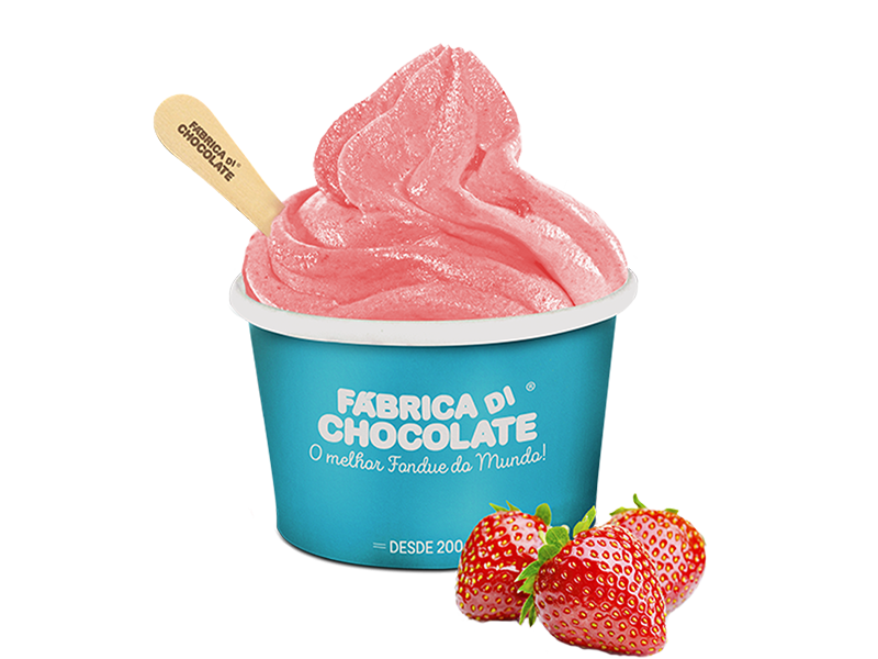 Gelato Natural: Creme gelado feito 100% de frutas frescas